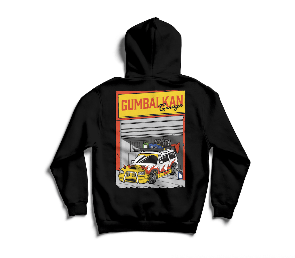 MIKINA S KAPUCÍ GARAGE